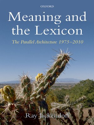 cover image of Meaning and the Lexicon